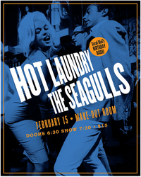 Dave's birthday bash for Sarah Weil with The Seagulls and Hot Laundry