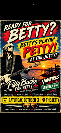 Betty does Petty at The Jetty