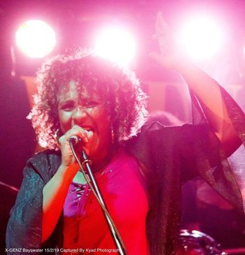 Live on stage with X-GenZ
