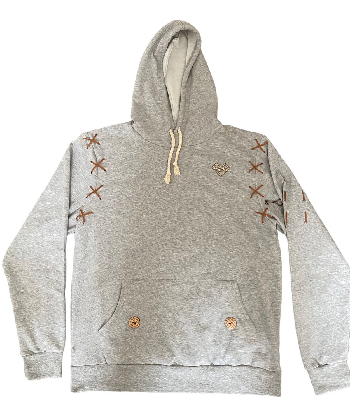 Don’t Break Grey Hoodie (Dready Bravo Collection)