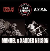 MANUEL & Xander Nelson at Blaze Brewing Co. Biddeford Music Hall & Kitchen