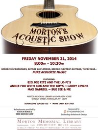 Morton Library: Totally Completely Acoustic Show