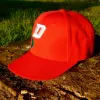 FIRE RED WORLDWIDE BALL CAP