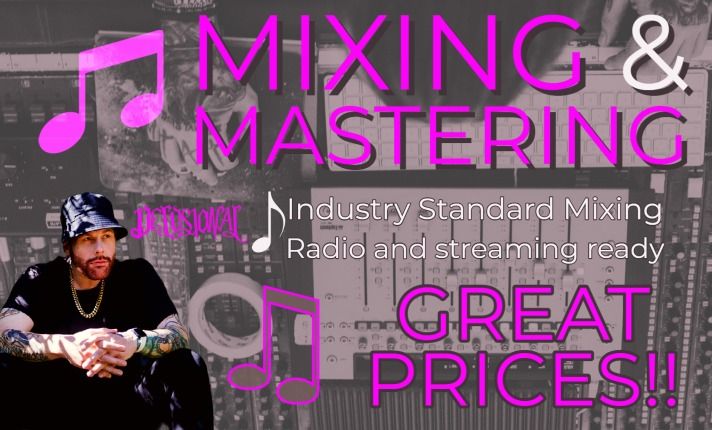 Mixing & Mastering Services (1 SONG)