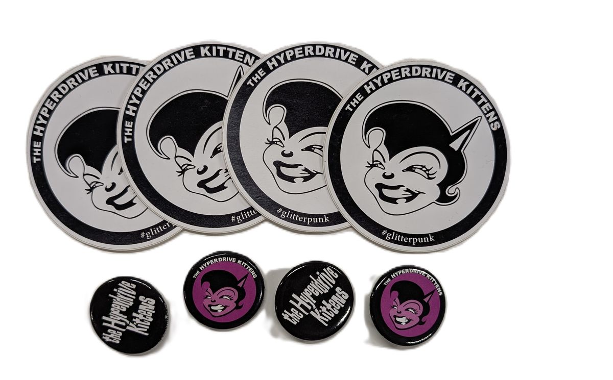 Buttons and Badge Stickers 