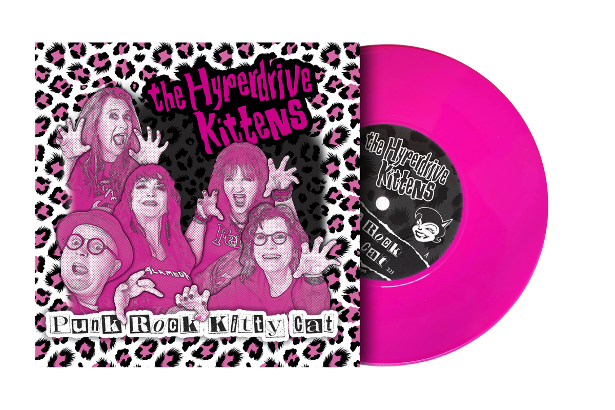 7" Hot Pink Vinyl!   Punk Rock Kitty Cat | Phone Sex Girls