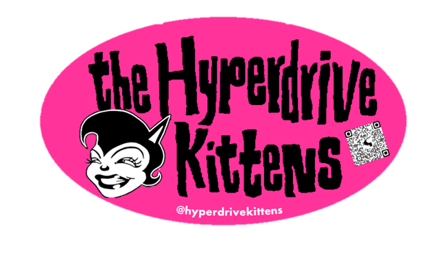 Kittens Bumper Sticker - Pink 