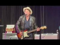 Dan Israel plays the role of Bob Dylan at Minnesota's Last Waltz (A Tribute to the Last Waltz) at Como Pavilion in  St. Paul