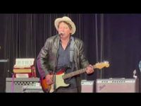 Dan Israel plays the role of Bob Dylan at Minnesota's Last Waltz (Tribte to The Band's Last Waltz) at the Parkway Theater in Minneapolis