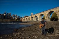 Dan Israel plays solo at Chankaska Winery in Kasota, MN (near St. Peter)