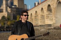 Dan Israel plays solo at Peace Plaza in downtown Rochester, MN 