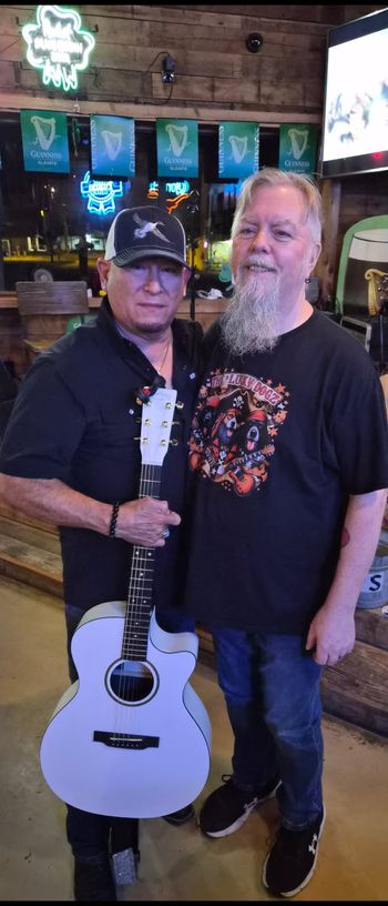 Darrell with Art Valenzuela
