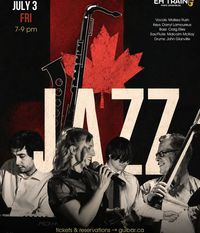 Malissa Rush & the EH TRAIN Jazz Quartet presents Canadiana Jazz