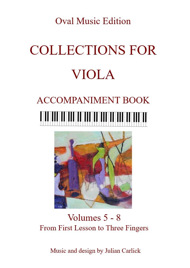 Viola Accompaniment Book Volumes 5 - 8 Mixed to Daily Collections