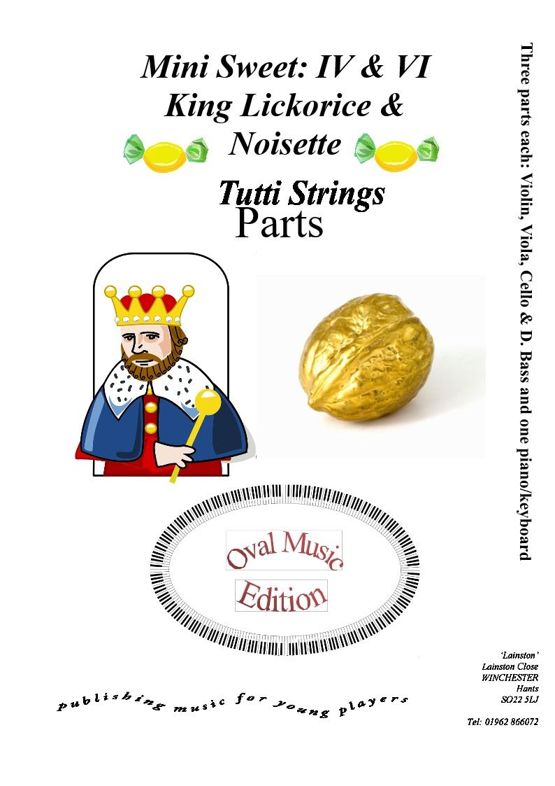 Min Sweet IV and V King Licorice and Noisette : Parts