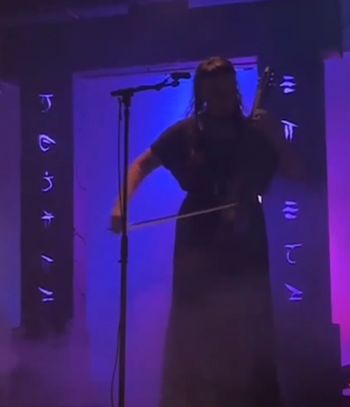 Still from video by Sombre Arcane
