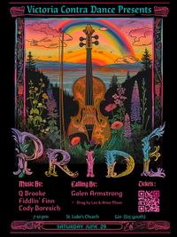 Q plays a queer contra dance (to celebrate the month of pride)