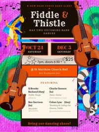 Fiddle & Thistle plays a barn dance !