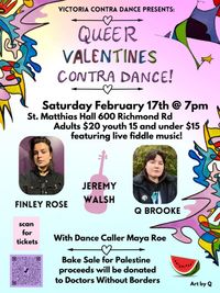 Q plays queer valentine's day contra dance