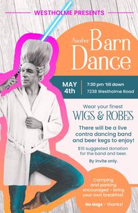 Q plays a barn dance