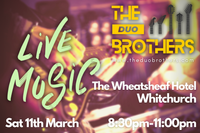 The Duo Brothers are back at the fantastic venue, The Wheatsheaf Hotel!