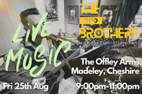 Get your dancing shoes and your singing tunes ready with The Duo Brothers