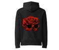 Dommin Logo Hoodie (Red Roseskull on Back)