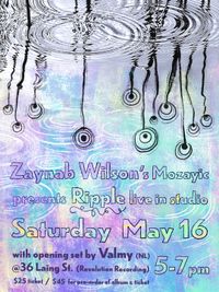 Zaynab Wilson's Debut Album Video Recording, w/ Valmy