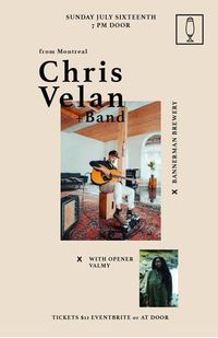Chris Velan & Band + Valmy