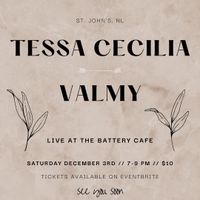 Tessa Cecilia & Valmy live at The Battery Cafe