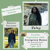Big Turnip Presents: Valmy & Rebecca Fairless, Live at Evergreen House