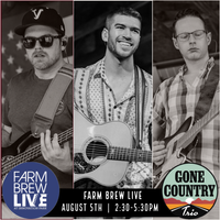 Gone Country TRIO @ Farm Brew LIVE