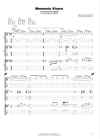'Memento Vivere' - Guitar Transcription