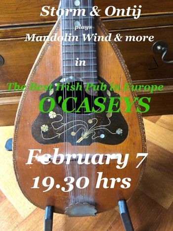 Storm & Ontij in O'Caseys The Hague. February 7, 2020
