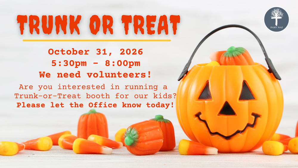 Trunk or Treat