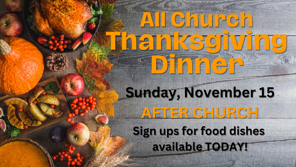 Thanksgiving dinner