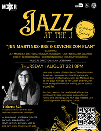 Jazz at the J Presents: Jen Martinez-Bre & Ceviche con Flan 