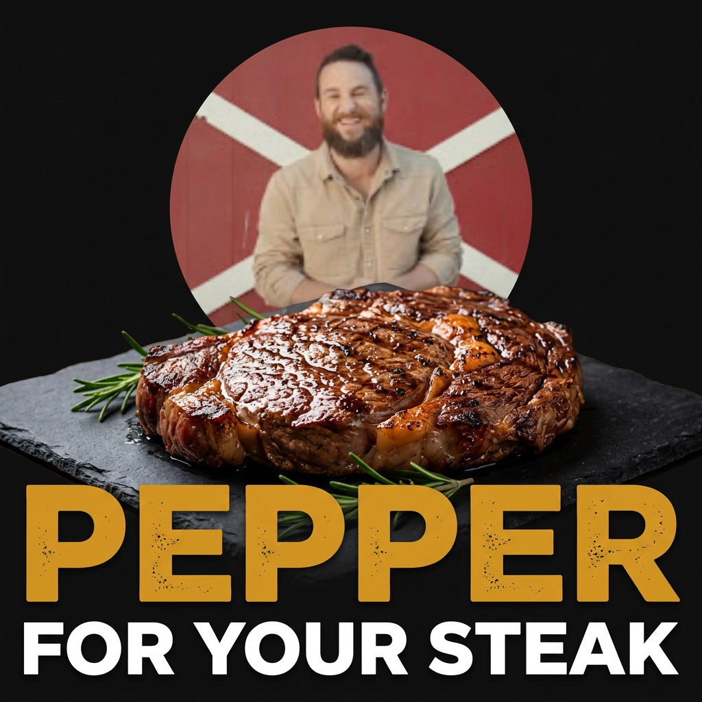 PEPPER FOR YOUR STEAK