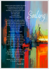 Sailing-  Lyric Art Poster