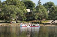 Sailin' Down the Avon River on the Razzmajazz Boat
