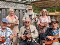 Sonic Uke Ensemble at the 2023 Neighbours Day Porch Party- #1