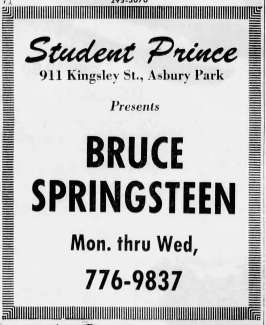 The Building where Bruce's Band was Born