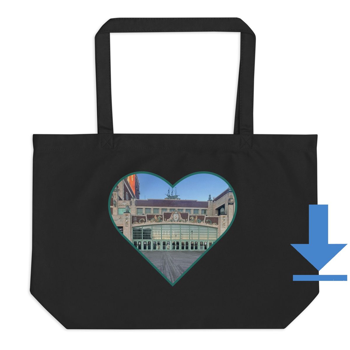 Asbury Heart Tote Bag + download