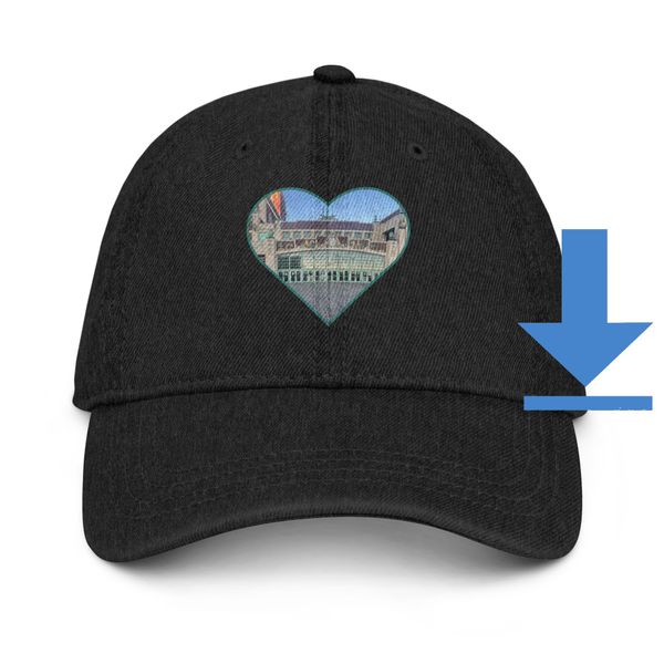 Asbury Heart denim cap - Boardwalk edition + download