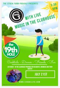 Billy G Live In the Clubhouse