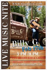 Billy G Live