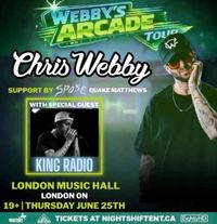 Chris Webby “Webby’s Arcade Tour” (feat. KingRadio, Spose & Quake Mathews)
