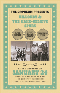 Willowby & The Make-Believe Spurs @ The Orpheum Theater