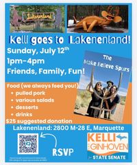 Kelli Van Ginhoven at Lakenenland