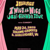 Canopy at Higher Ground Showcase Lounge - Supporting High Fade